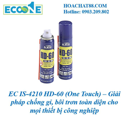 EC IS-4210 HD-60 (One Touch) – Giải pháp chống gỉ, bôi trơn toàn diện cho mọi thiết bị công nghiệp